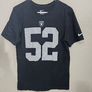 Nike Raiders Shirt Size Small 52 Mack Tee
